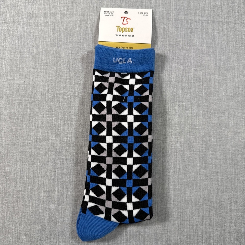 UCLA Bruins Pattern Long Socks Topsox 10-13 NCAA Sports Knee High Unisex